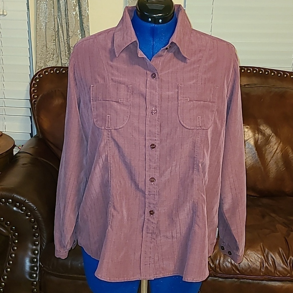 WOOLRICH Vintage women's Blouse sz. XL (#753)